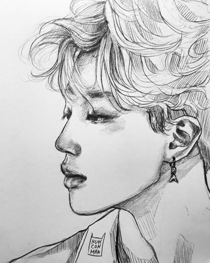 Imagen: Cr. @nonconman on Instangram #BTS #BTSfanart #JIMIN | BTS