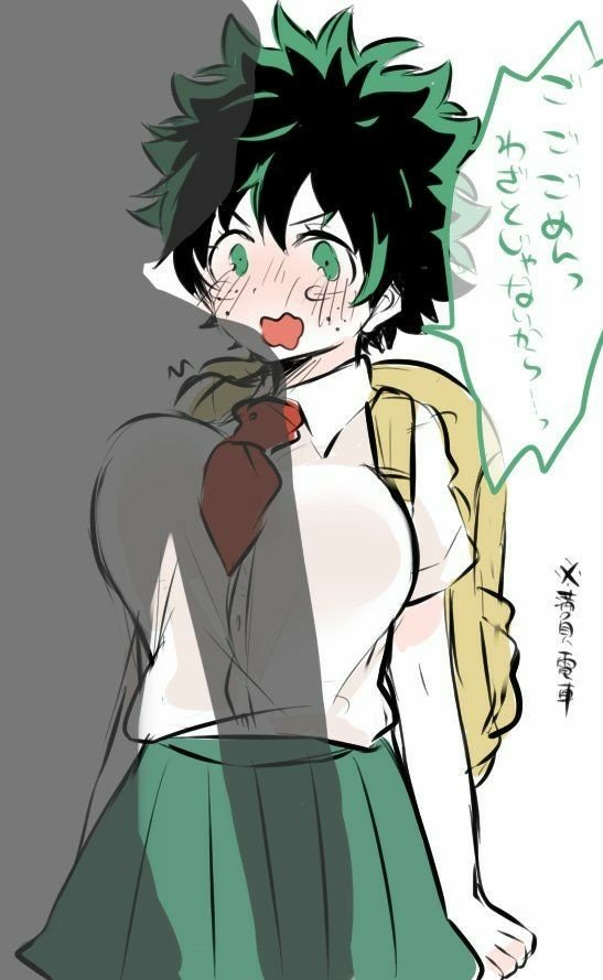 Female Izuku Midoriya My Hero Academia Amino