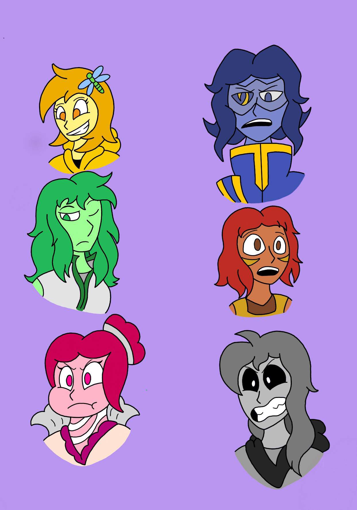 Gem showcase and expression practice | Steven Universe Amino