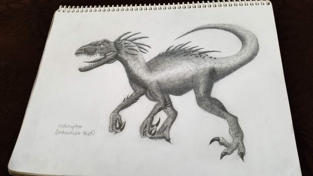 Indoraptor Drawing | Dinosaur Lovers Amino