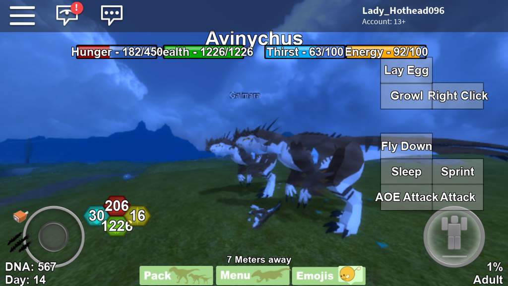 Avi Screenshots Dinosaur Simulator Amino