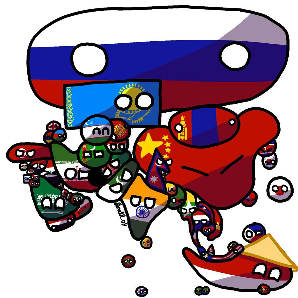 Asia (World #5) | Polandball Amino