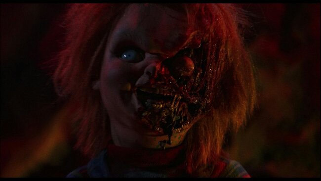 new chucky face