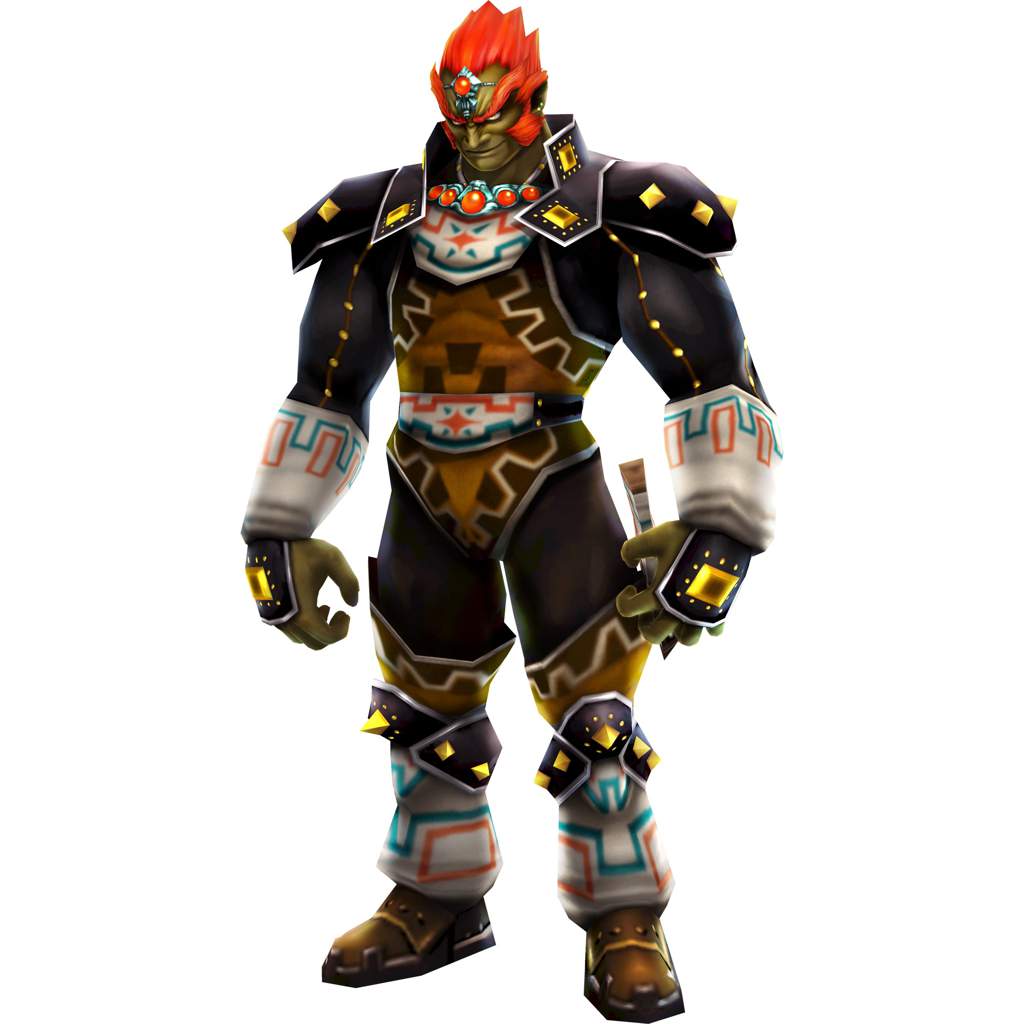 Smash Ultimate Ganondorf in his default standing pose from Ocarina of ...