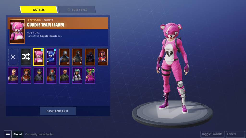 share to - fortnite royale hearts set