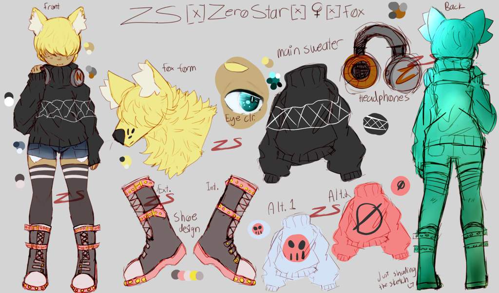 I Made A Ref Sheeeeeettt Roblox Amino - headphones roblox sheet