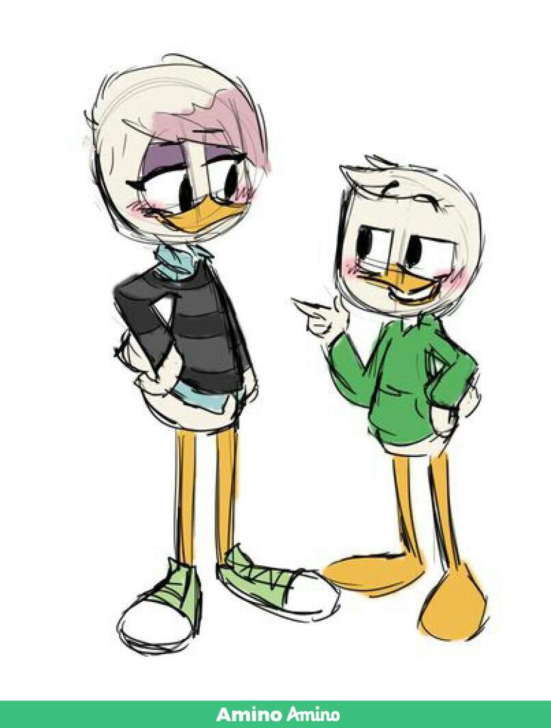 LOUIE X LENA | Wiki | Duck-Tales Amino