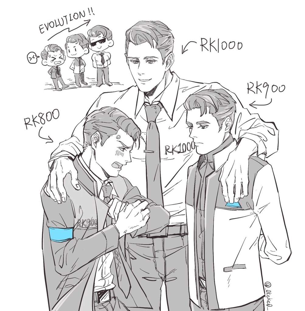 Как зовут андроида rk900