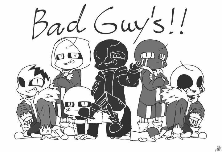 Bad guys undertale список команды