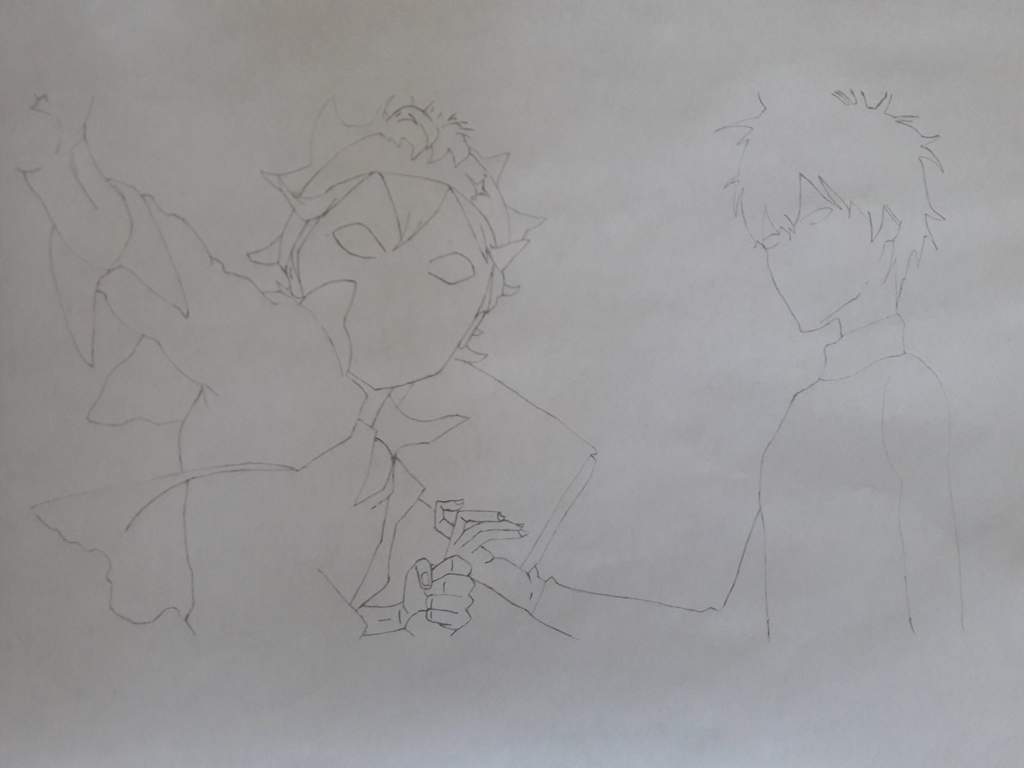 Asta and Yuno Drawing (Black Clover) | Anime Amino