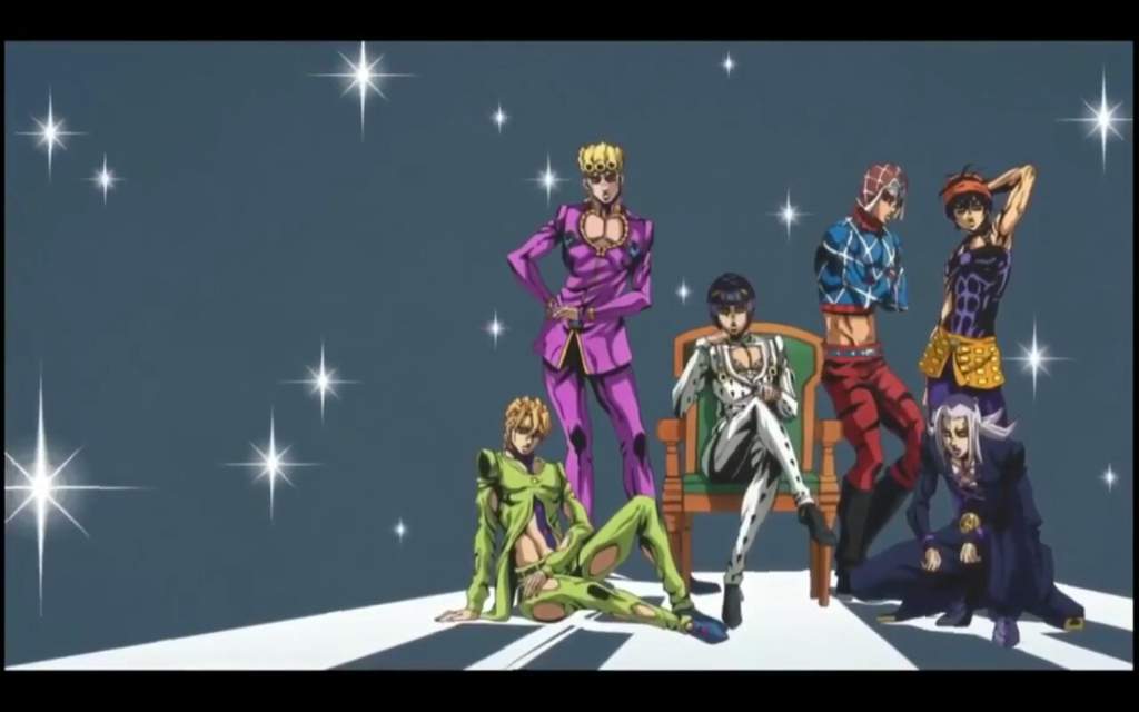Jojos bizarre adventure part 5 anime