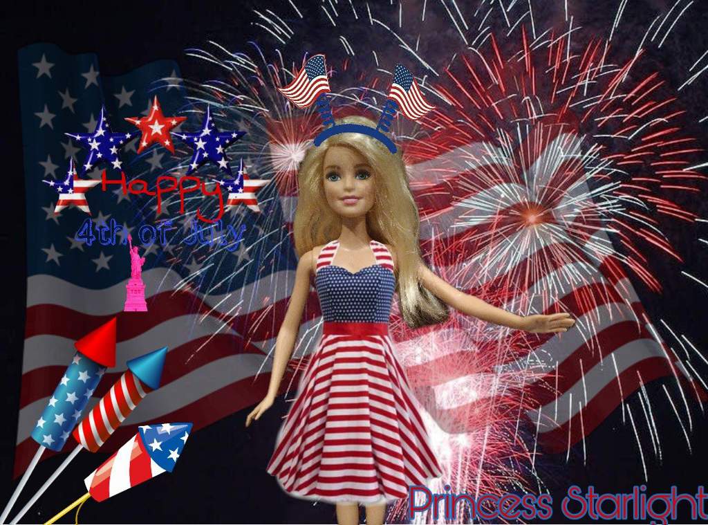 4th of july barbie
