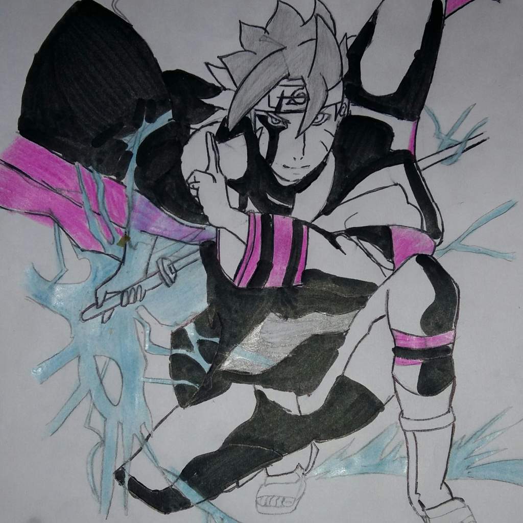 Dessin Boruto Uzumaki Mode Jogan Naruto Boruto Fr Amino