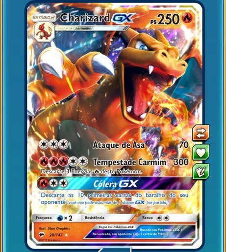 Imagem Charizard Gx Pokémon Tcg Online R 149 Em