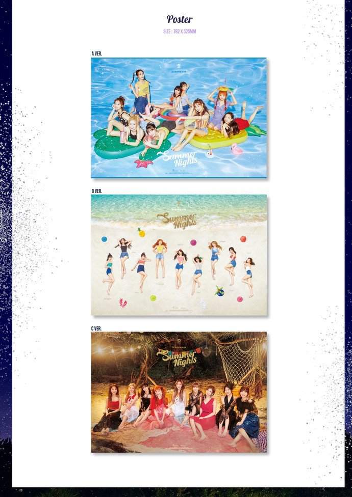 Which Summer Nights Album Version Do You Like Most Twice 트와이스 ㅤ Amino