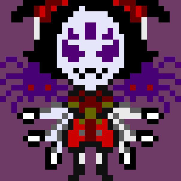 Muffet And Her Spiders Pixel Art Undertale Amino 5799