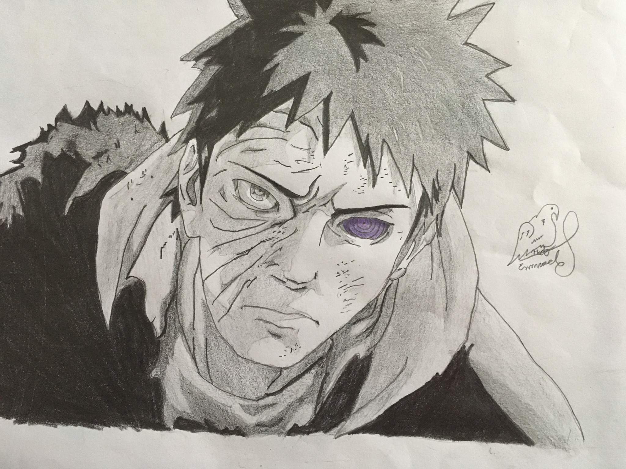 Dibujo Obito NARUTO speed draw | •Arte Amino• Amino