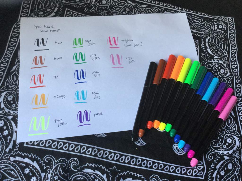 mont marte pens