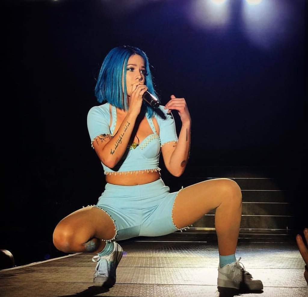 Halsey at Common Ground Festival.