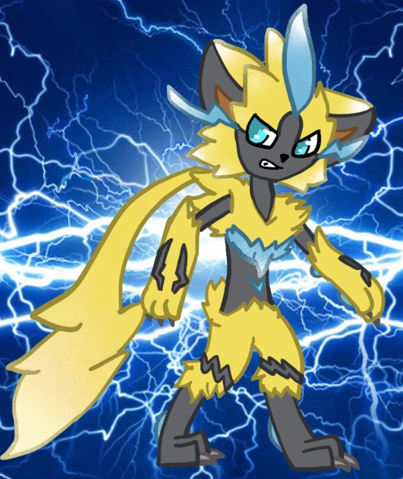 Zeraora Fan Art! | Pokémon Amino