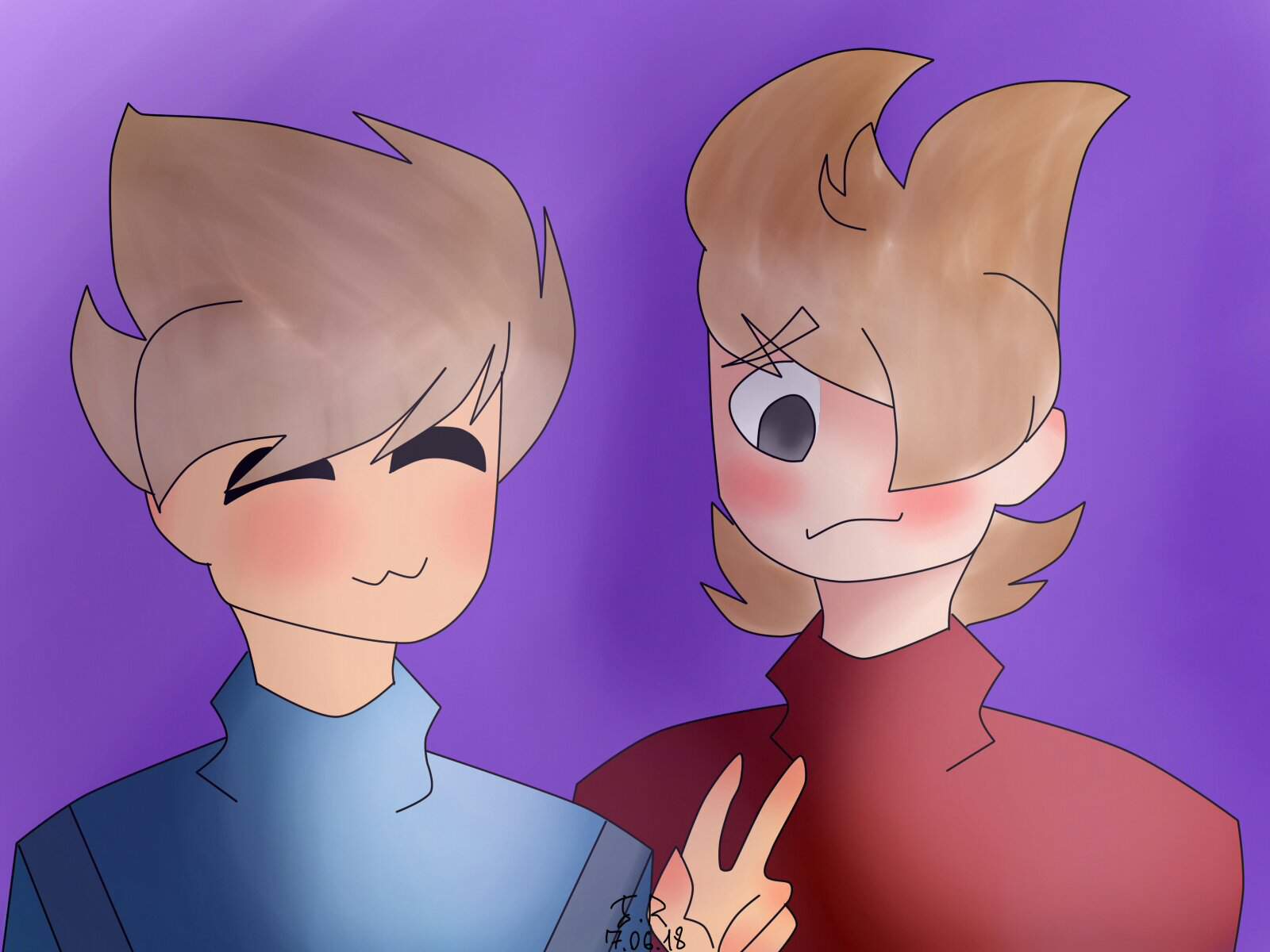 Opposite day Tom and Tord | EddsWorld RUS Amino (EWRA) Amino