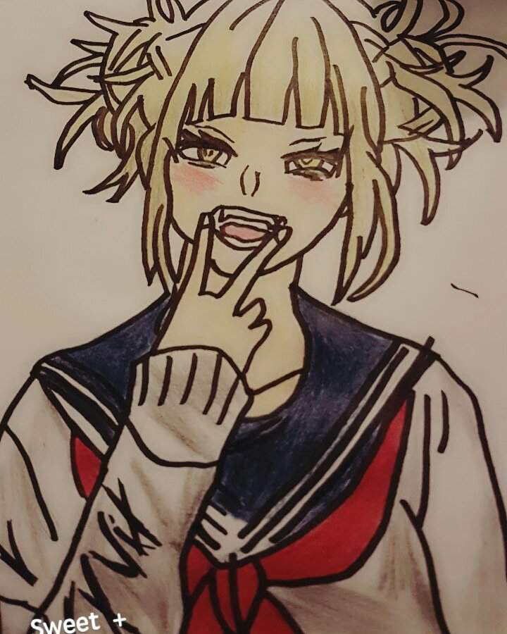 Dibujo de Toga sempai terminado UwU | Boku No Hero Academia Rol💢 Amino