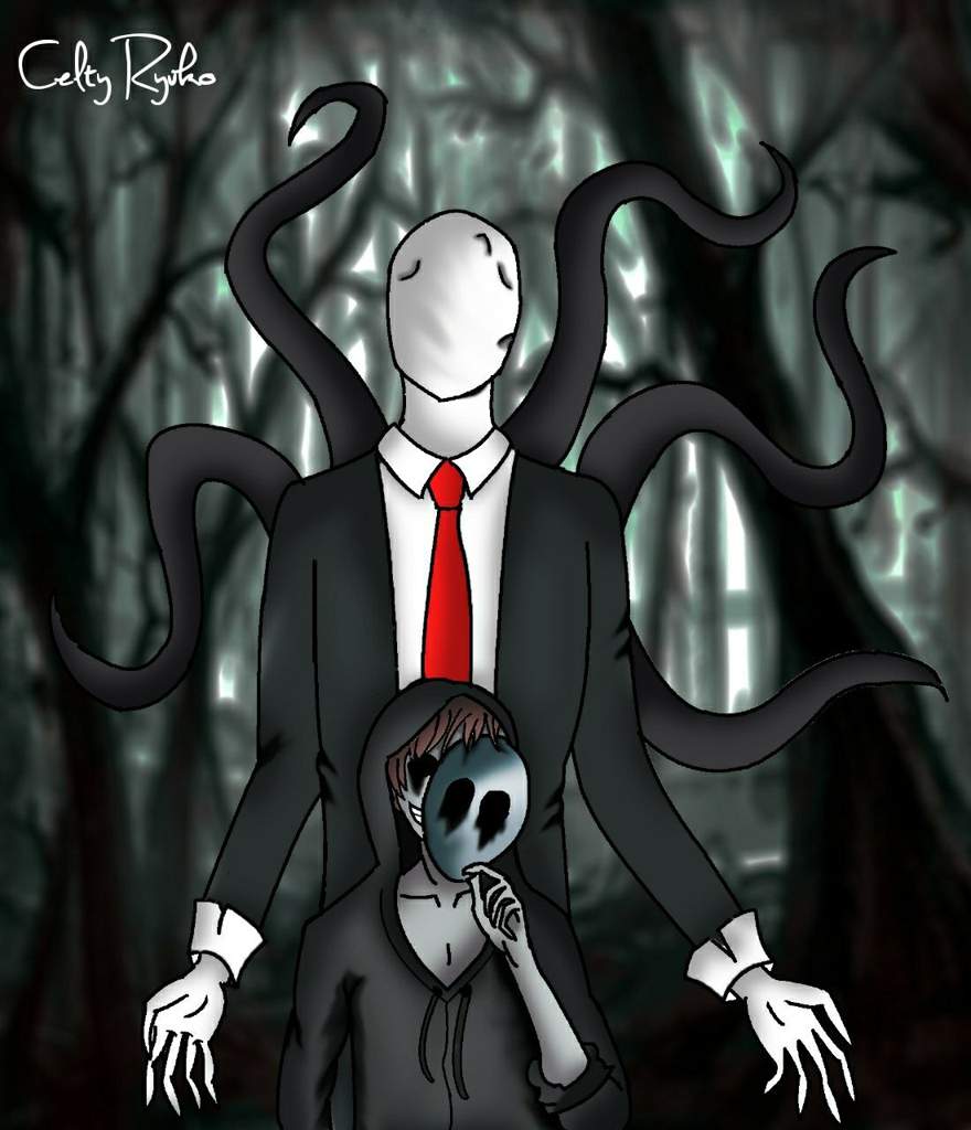 Eyeless Jack e Slenderman | Desenhos ⭐⭐⭐⭐ Amino