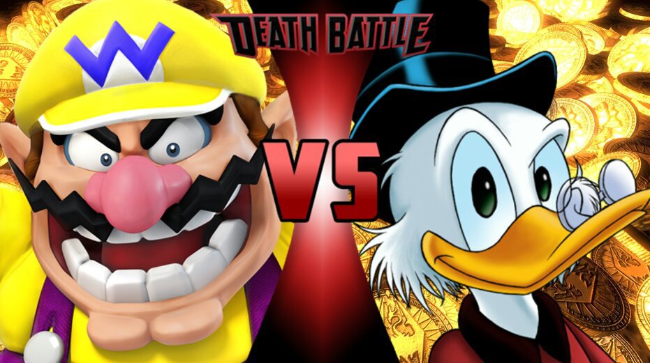 Basically Death Battle #11: Scrooge McDuck vs Wario | Battle Arena ...