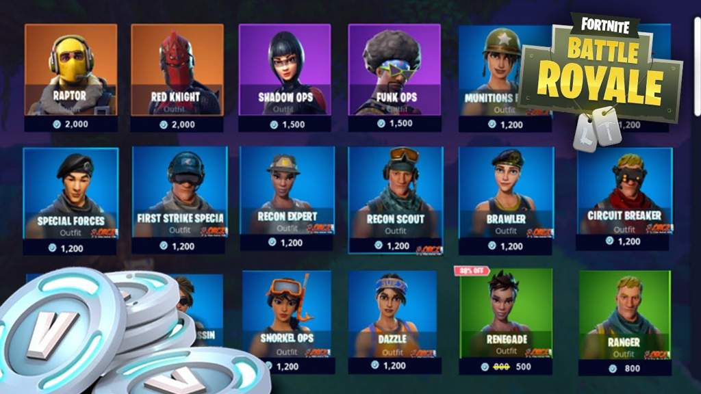 Skin fortnite en anglais