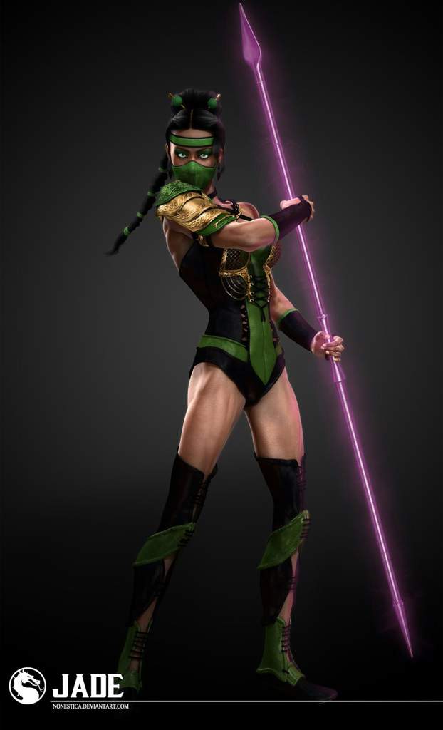 Jade mortal kombat комбинации