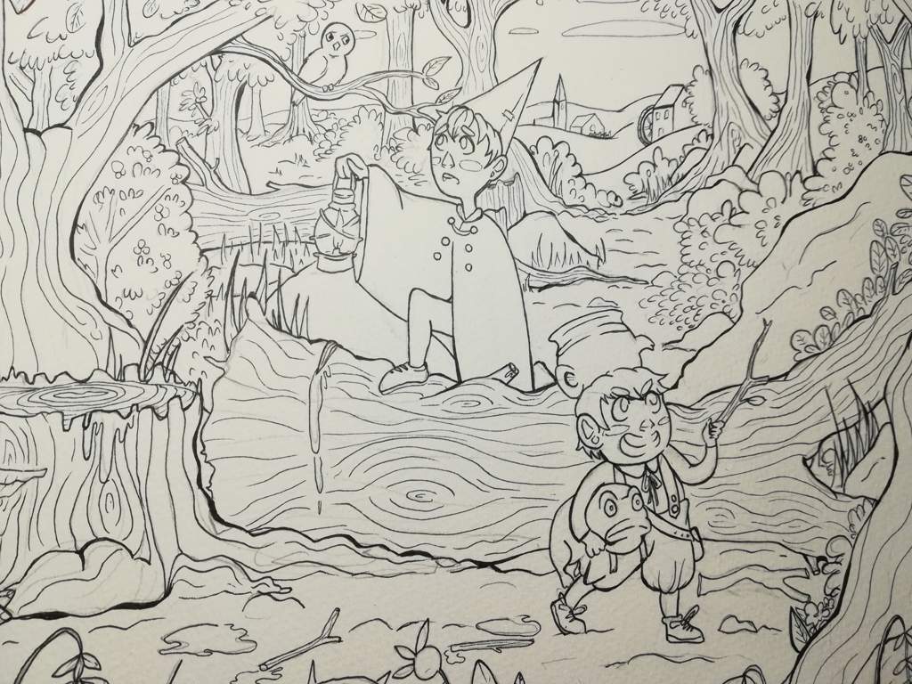 coloring pages over the garden wall