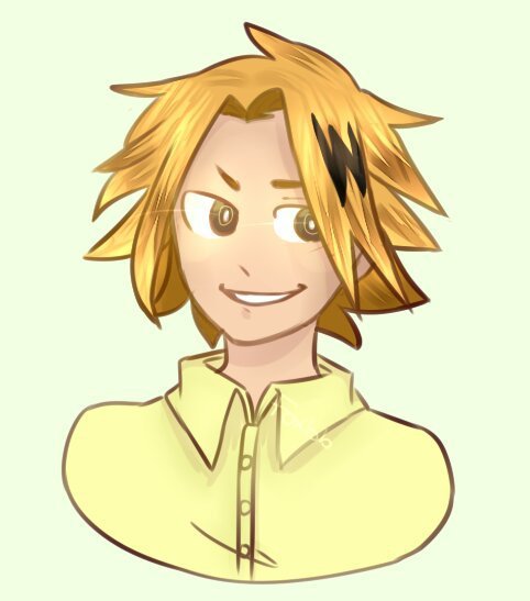 Kaminari Denki (Hair Shade Practice) | My Hero Academia Amino