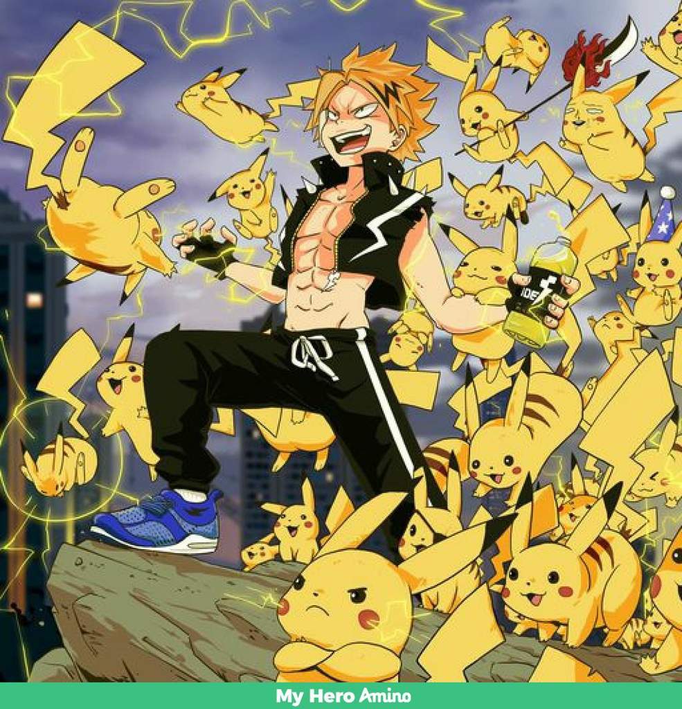 Kaminari Pikachu | My Hero Academia Amino