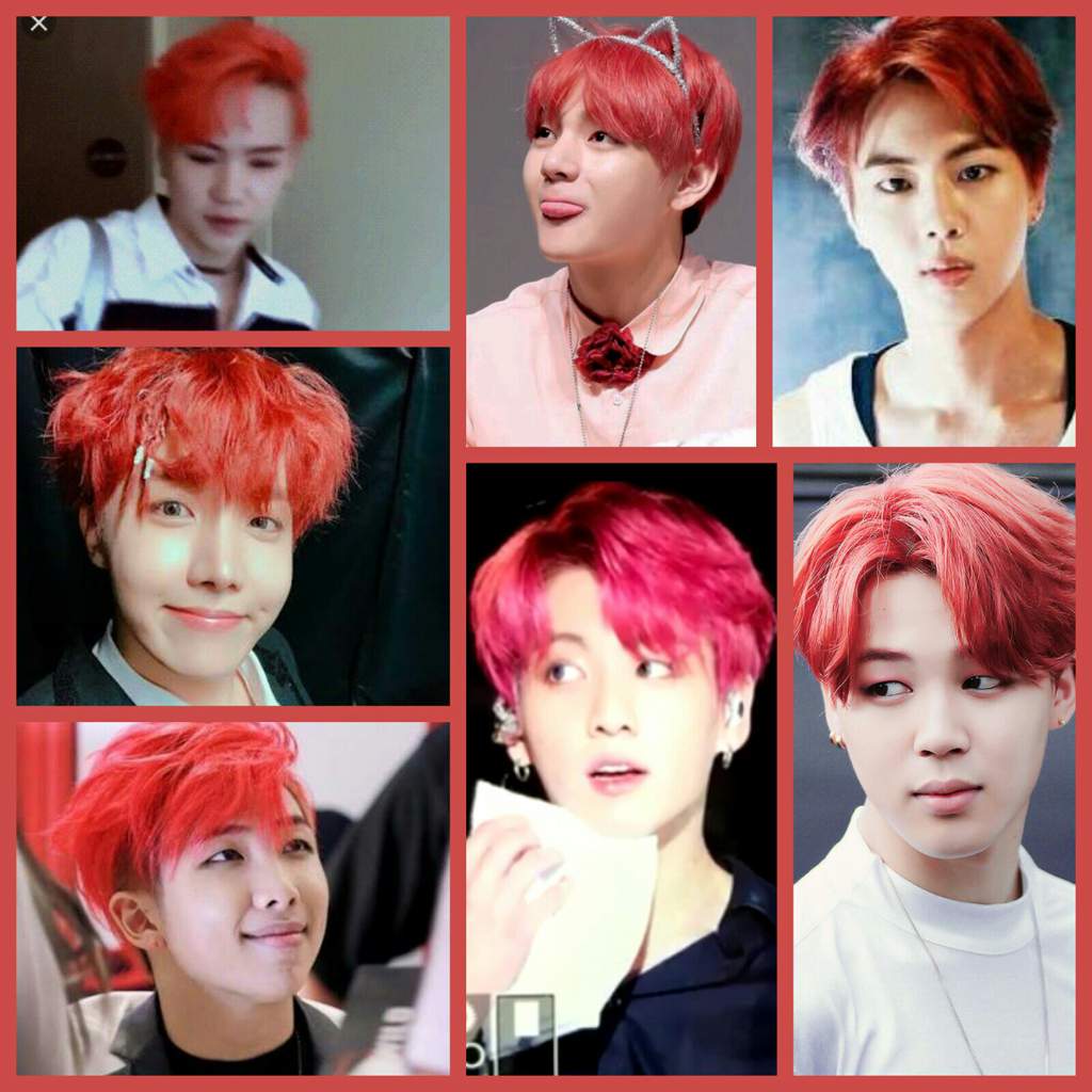 BTS HAIR COLOURS ♡¸.•* | ARMY's Amino