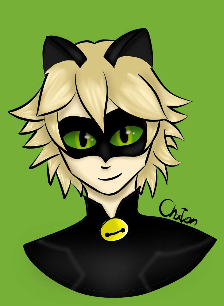 Chat Noir rajz | Magyar Miraculous Amino Amino