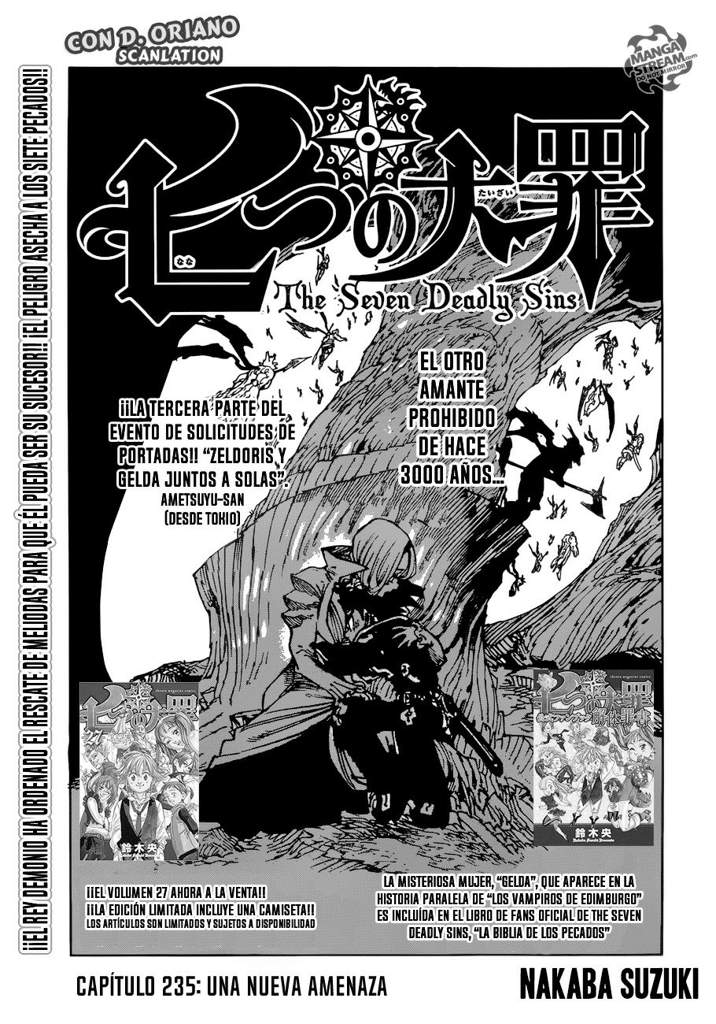 Nanatsu No Taizai Capítulo 235 Una Nueva Amenaza Mundo Mágico