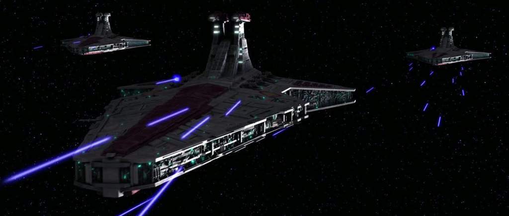 <em>Given the threats here on Earth, one Star Destroyer is probably enough (Lucasfilm)</em>
