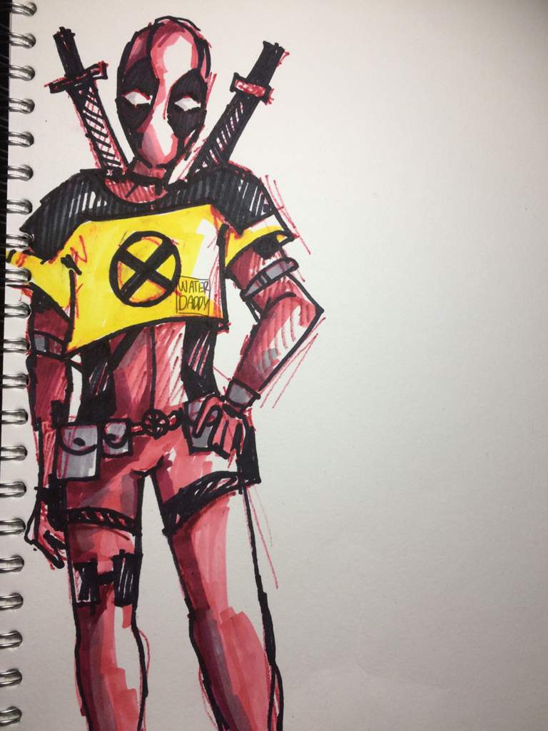 X Mentraineedeadpool Marvel Amino