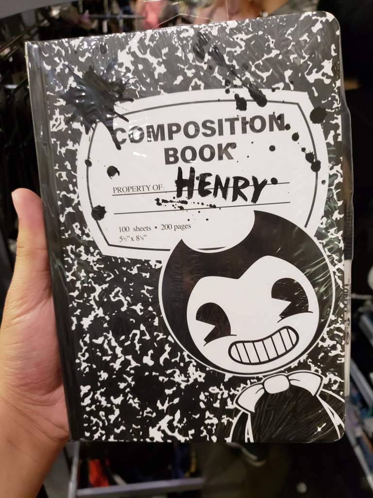 Bendy and the Ink Machine Composition Notebook /& Pen
