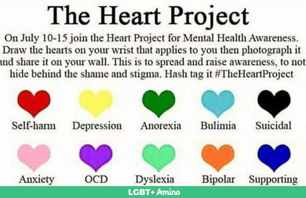 The heart project. | LGBT+ Amino