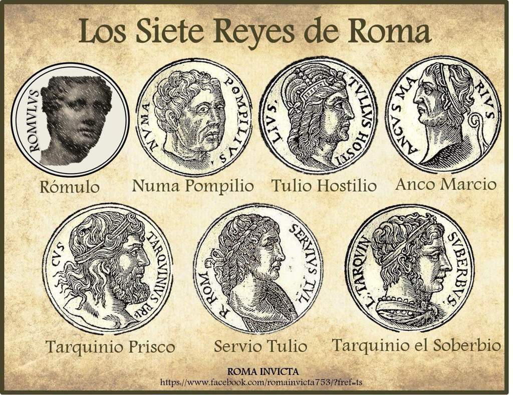 Resultado de imagen para reyes de roma