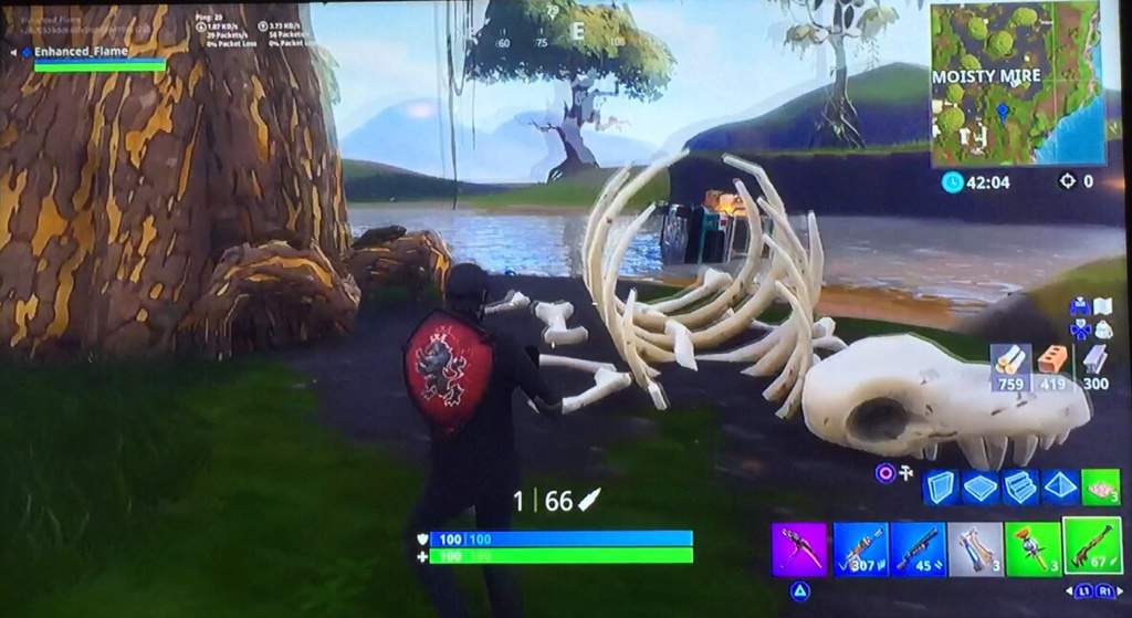 Who’s hyped for the new fortnite skeleton? Wonder what will happen next ...