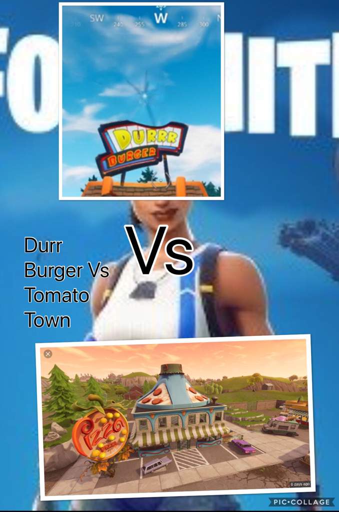 Durr Burger Vs Tomato Town Fortnite Battle Royale Armory Amino - durr burger vs tomato town