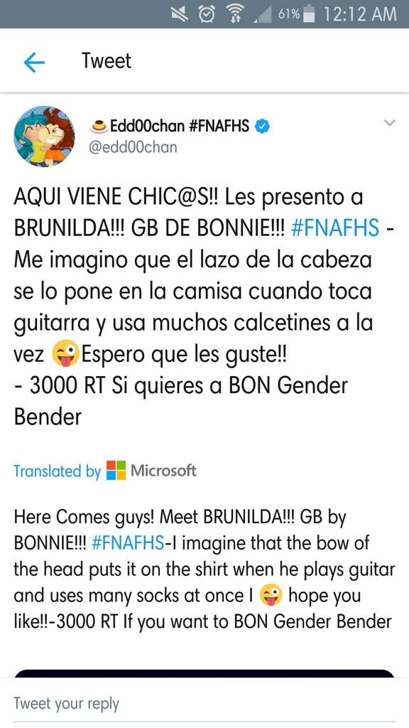 Gb Bonnie Fnafhs English Version Amino Gb Bonnie Is Donee Xd She Looks So Cool