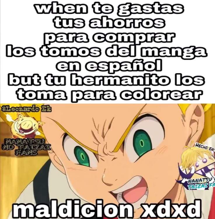 Nanatsu no taizai memes4 Nanatsu No Taizai Amino™ Amino