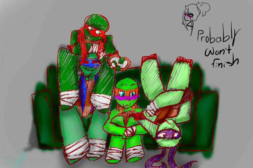 Four Brothers And A Couch Tmnt Hq Amino