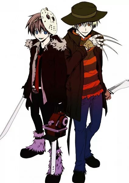 Freddy vs jason anime