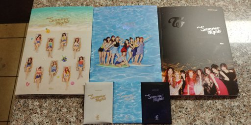 Twice summer nights unboxing