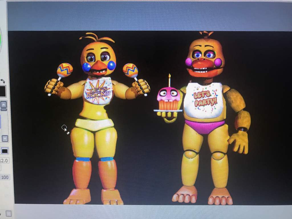 rockstar chica toy