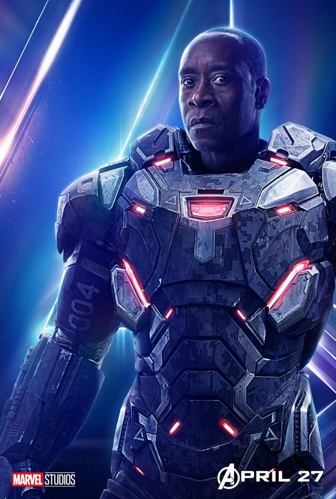 Don Cheadle As James Rhodes War Machine In Avengers